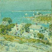 Childe Hassam New England Headlands oil